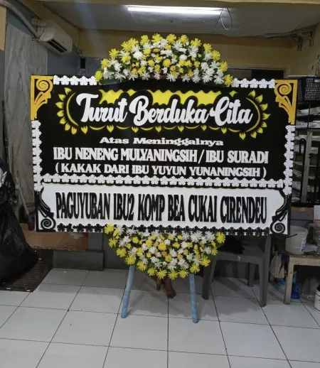 Papan Bunga Duka Tanjungkulon Kajen