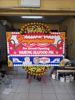 Papan Bunga di Tanjungkulon Kajen